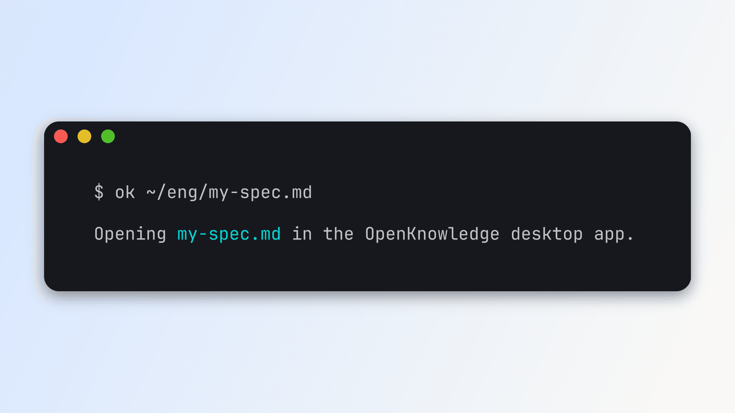 Open any markdown file anywhere
